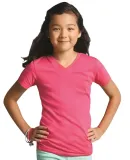 LAT 2607 Girls' V-Neck Fine Jersey T-Shirt Catalog