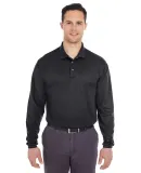 8210LS UltraClub® Adult Cool & Dry Long-Sleeve Me BLACK