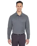 8210LS UltraClub® Adult Cool & Dry Long-Sleeve Me CHARCOAL