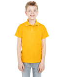 8210Y UltraClub® Youth Cool & Dry Mesh Piqué Pol GOLD