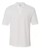  537 Jerzees Men's Easy Care™ Pique Polo WHITE