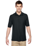  537 Jerzees Men's Easy Care™ Pique Polo in Black