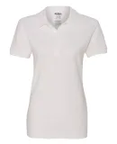 Gildan 82800L Premium Cotton Ladies' Double Piqué WHITE