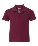 72800B Gildan DryBlend® Youth Double Piqué Polo MAROON