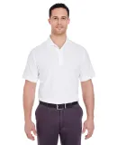  8550 UltraClub Men's Basic Piqué Polo  WHITE