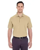  8550 UltraClub Men's Basic Piqué Polo  KHAKI