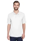 8210 UltraClub® Men's Cool & Dry Mesh Piqué Polo WHITE