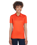 8210L UltraClub® Ladies' Cool & Dry Mesh Piqué P in Orange