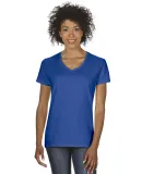 5V00L Gildan Heavy Cotton™ Ladies' V-Neck T-Shir in Royal