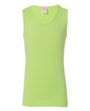 2690 LA T Girls' Fine Jersey Tank KEY LIME