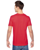 SF45 Fruit of the Loom Adult Sofspun T-Shirt in Fiery red