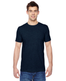 SF45 Fruit of the Loom Adult Sofspun T-Shirt in Indigo heather