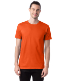 4980 Hanes 4.5 ounce Ring-Spun T-shirt in Orange