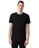 4980 Hanes 4.5 ounce Ring-Spun T-shirt in Black