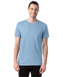 4980 Hanes 4.5 ounce Ring-Spun T-shirt in Light blue