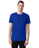 4980 Hanes 4.5 ounce Ring-Spun T-shirt in Deep royal