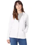 Alternative Apparel 9573 Ladies Eco Fleece Hoodie in Eco white