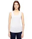 6751L Anvil Ladies' Triblend Racerback Tank WHITE