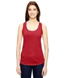 6751L Anvil Ladies' Triblend Racerback Tank HEATHER RED