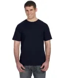 980 Anvil Combed Ring Spun Cotton T-Shirt in Navy