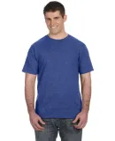 980 Anvil Combed Ring Spun Cotton T-Shirt in Heather blue