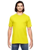 980 Anvil Combed Ring Spun Cotton T-Shirt in Neon yellow