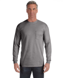 4410 Comfort Colors - Long Sleeve Pocket T-Shirt in Grey