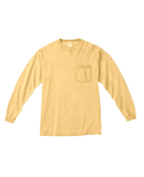 4410 Comfort Colors - Long Sleeve Pocket T-Shirt in Butter