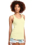 Next Level 1533 The Ideal Racerback Tank in Banana cream