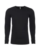  Next Level 8201 Unisex Long Sleeve Thermal in Black