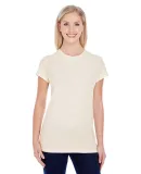 8138 J. America - Women's Glitter T-Shirt PEARL/ GLD GLTER