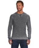 8241 J. America - Vintage Zen Thermal Long Sleeve  in Dark smoke