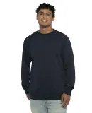 Next Level N9000 Unisex Terry Raglan Pullover in Midnight navy