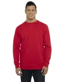 Next Level N9000 Unisex Terry Raglan Pullover in Red