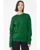 BELLA+CANVAS 3945 Unisex Drop Shoulder Sweatshirt in Kelly