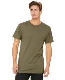 BELLA+CANVAS 3006 Long T-shirt in Heather olive