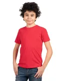 Next Level 3312 Boys CVC Crew Tee in Red