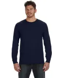 784AN Anvil Midweight Long-Sleeve T-Shirt NAVY