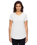 6750L Anvil Ladies' Triblend Scoop Neck T-Shirt WHITE