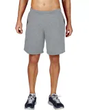 Gildan G44S30 Performance Nine Inch Shorts SPORT GREY