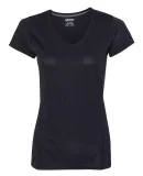 Gildan G47V Ladies Tech V-Neck T-shirt BLACK