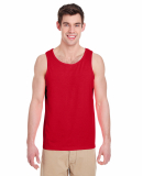 Gildan 5200 Heavy Cotton Tank Top in Red