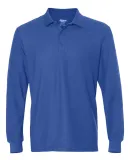 Gildan G729 DryBlend Double Pique Long-Sleeve Polo ROYAL