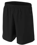 NB5343 A4 Drop Ship Youth Woven Soccer Shorts in Black