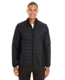 CE700 Ash City - Core 365 Men's Prevail Packable P BLACK