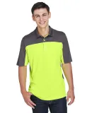 CE101 Ash City - Core 365 Men's Balance Colorblock SFTY YLW/ CRBN