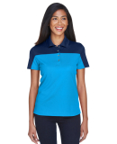 CE101W Ash City - Core 365 Ladies' Balance Colorbl in Elc blu/ cl nvy