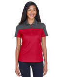 CE101W Ash City - Core 365 Ladies' Balance Colorbl in Classc red/ crbn