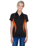 78657 Ash City - North End Sport Red Ladies' Serac BLACK/ MANDARIN