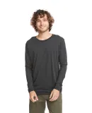 6071 Next Level Men's Triblend Long-Sleeve Crew Te in Vintage black